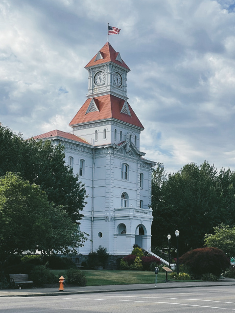 The Benton County Courthouse