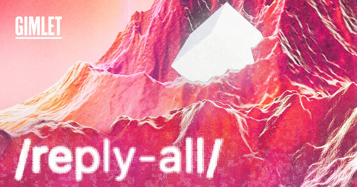 replay all podcast cover which is a space rave cube mountain